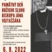 Plagát Pamätný deň biskupa Jána Vojtaššáka